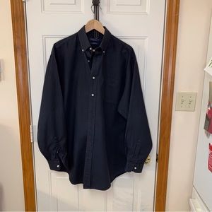 Daniel Cremieux Black button down shirt size L